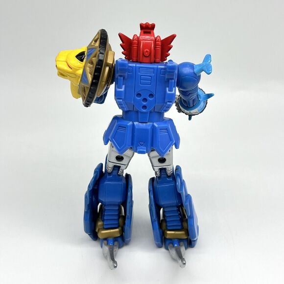 Bandai 2002 Power Rangers Ninja Storm Lightning Megazord 5.5" Zord Action Figure - Picture 7 of 15